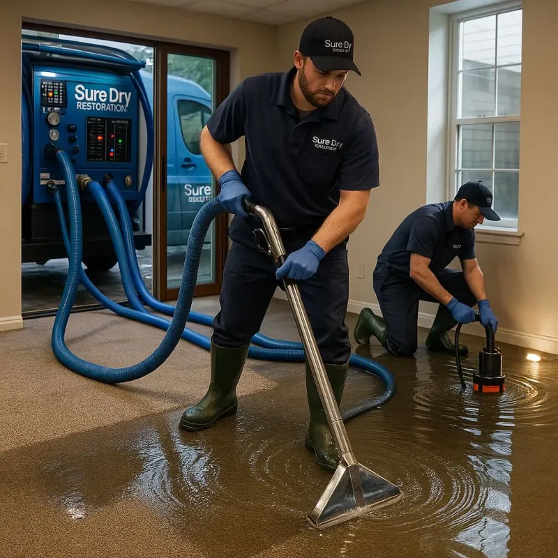Water Extraction and Removal process in Little Rock Air Force Base, AR